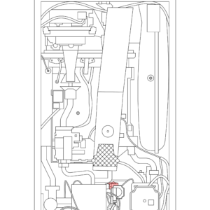 176458 - IDEAL - Logic - Combi 35 ESP1 - Diverter Valve Motor Kit